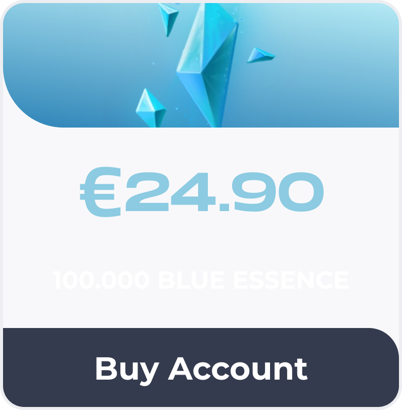 150.000 Blue Essence EUW LOL Epic Shop